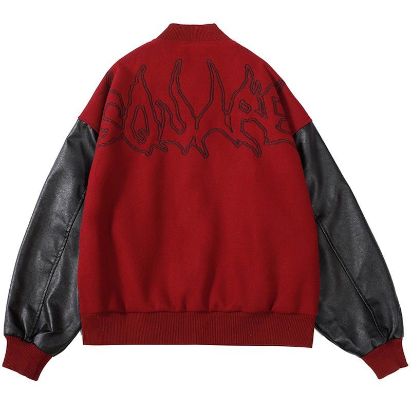 Vintage Letterman Jacket Embroidery Graphic sold by Yugen Theory product image thumbnail 3