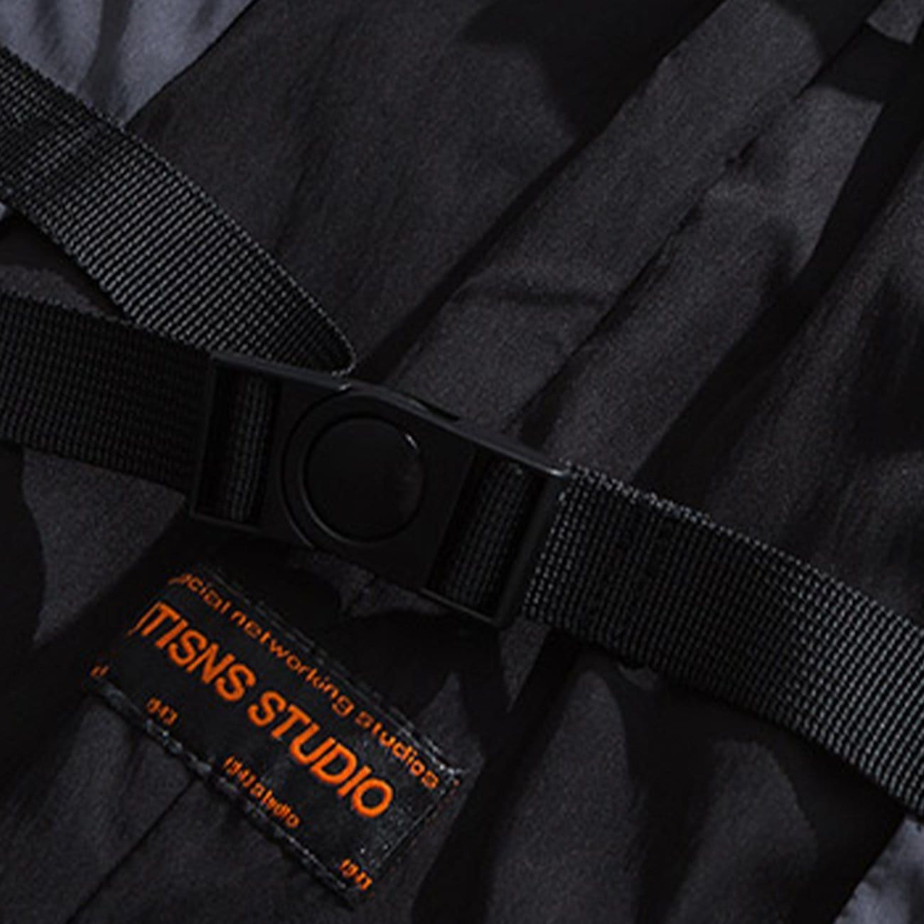 Patchwork Ribbons Velcro Cargo Pants sold by Yugen Theory product image thumbnail 5