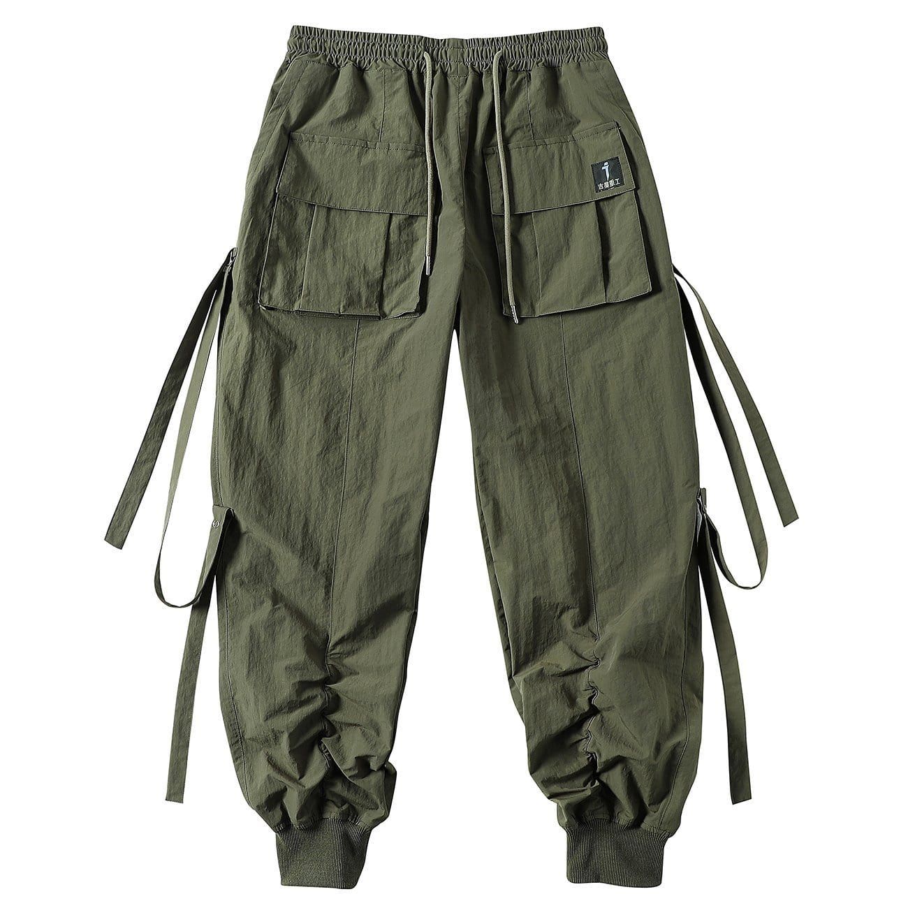 Functional Ribbons Elastic Cargo Pants sold by Yugen Theory product image thumbnail 4