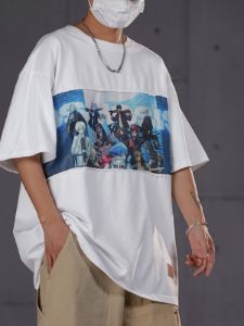 Anime Cartoon Print T-Shirt sold by Yugen Theory