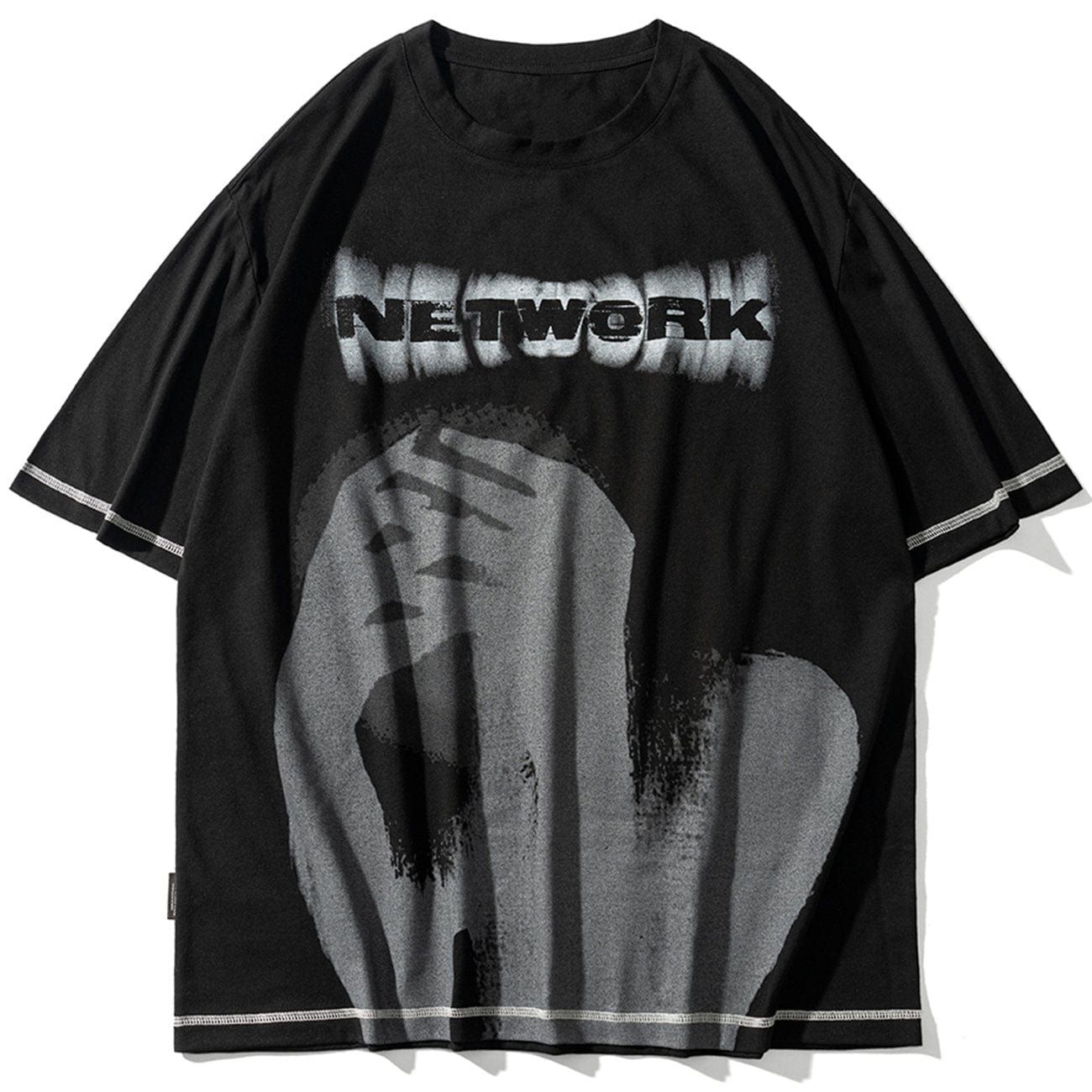 Sad Figure Graphic T-Shirt sold by Yugen Theory