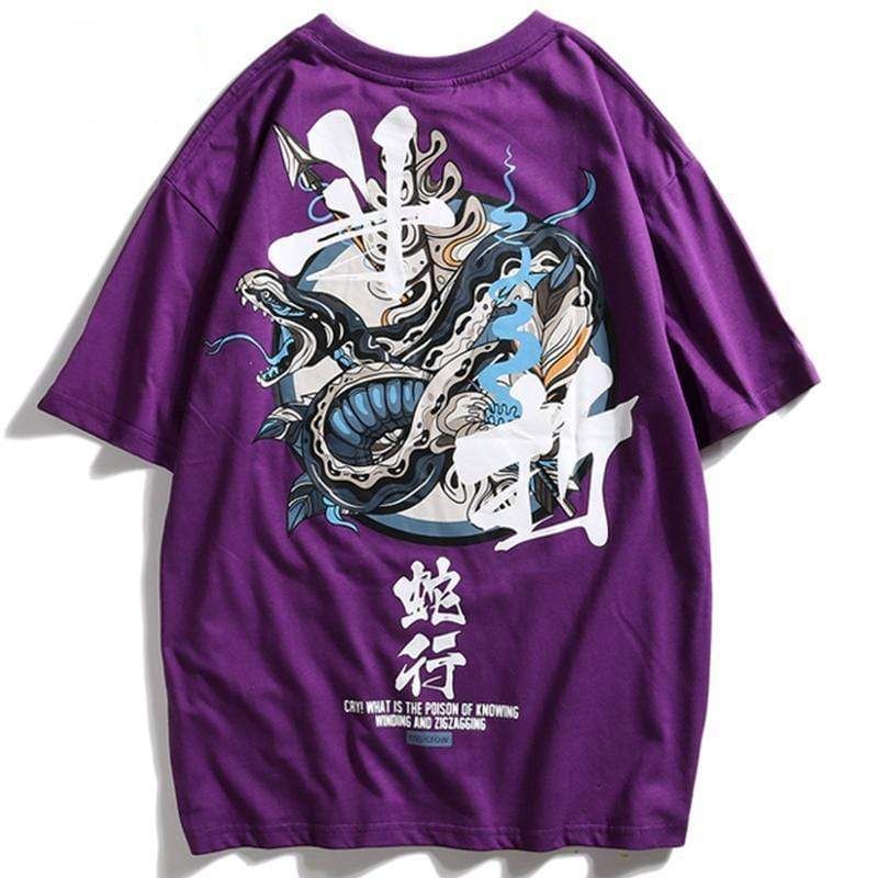 Sea Serpent T-Shirt sold by Yugen Theory product image thumbnail 2
