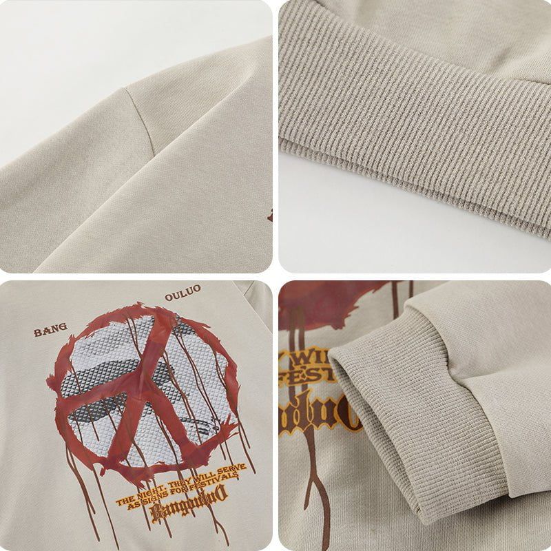 Street Vibe Hoodie Signs Print sold by Yugen Theory product image thumbnail 3