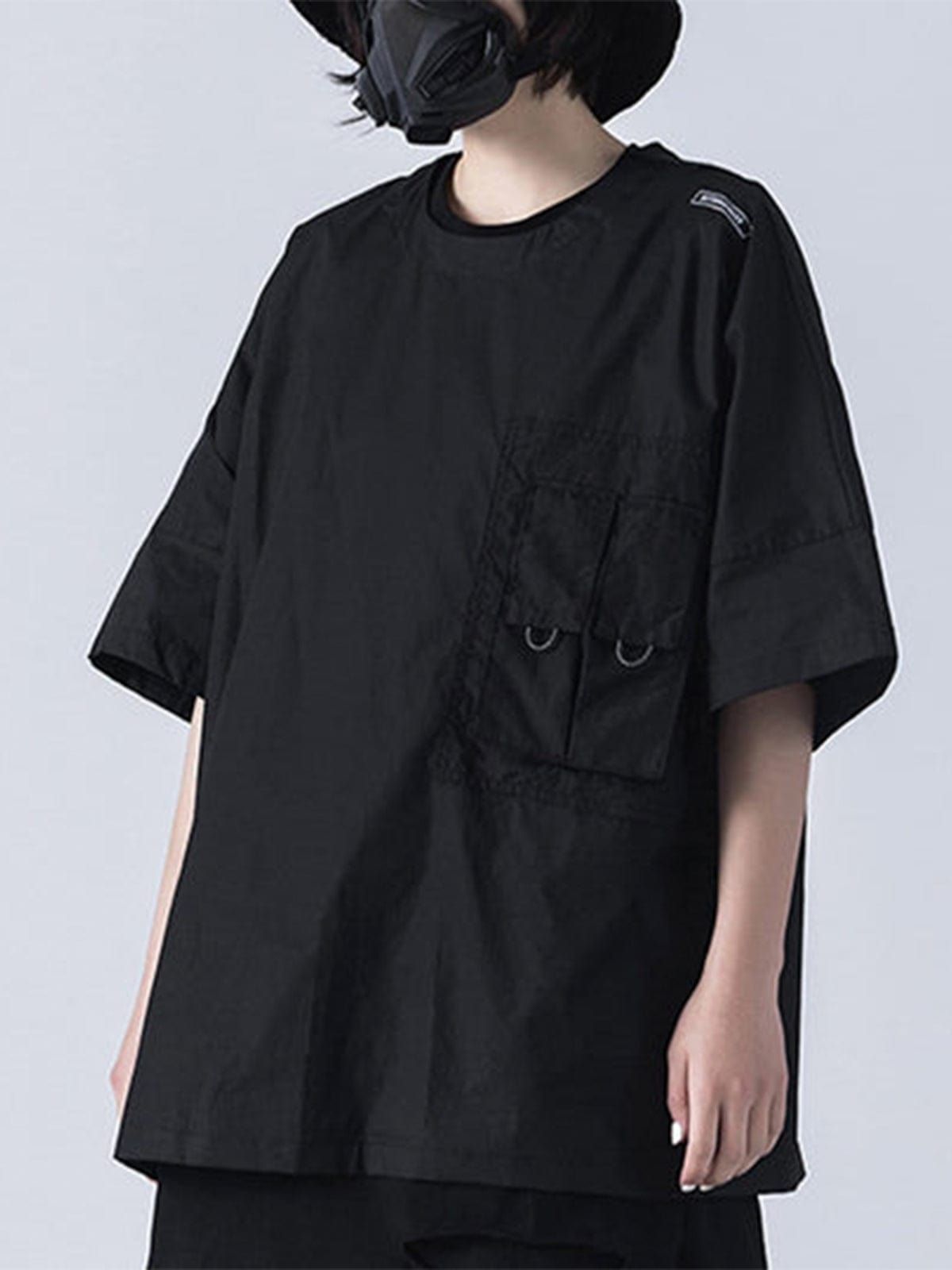 Function Dark Cargo Pockets T-Shirt sold by Yugen Theory product image thumbnail 3