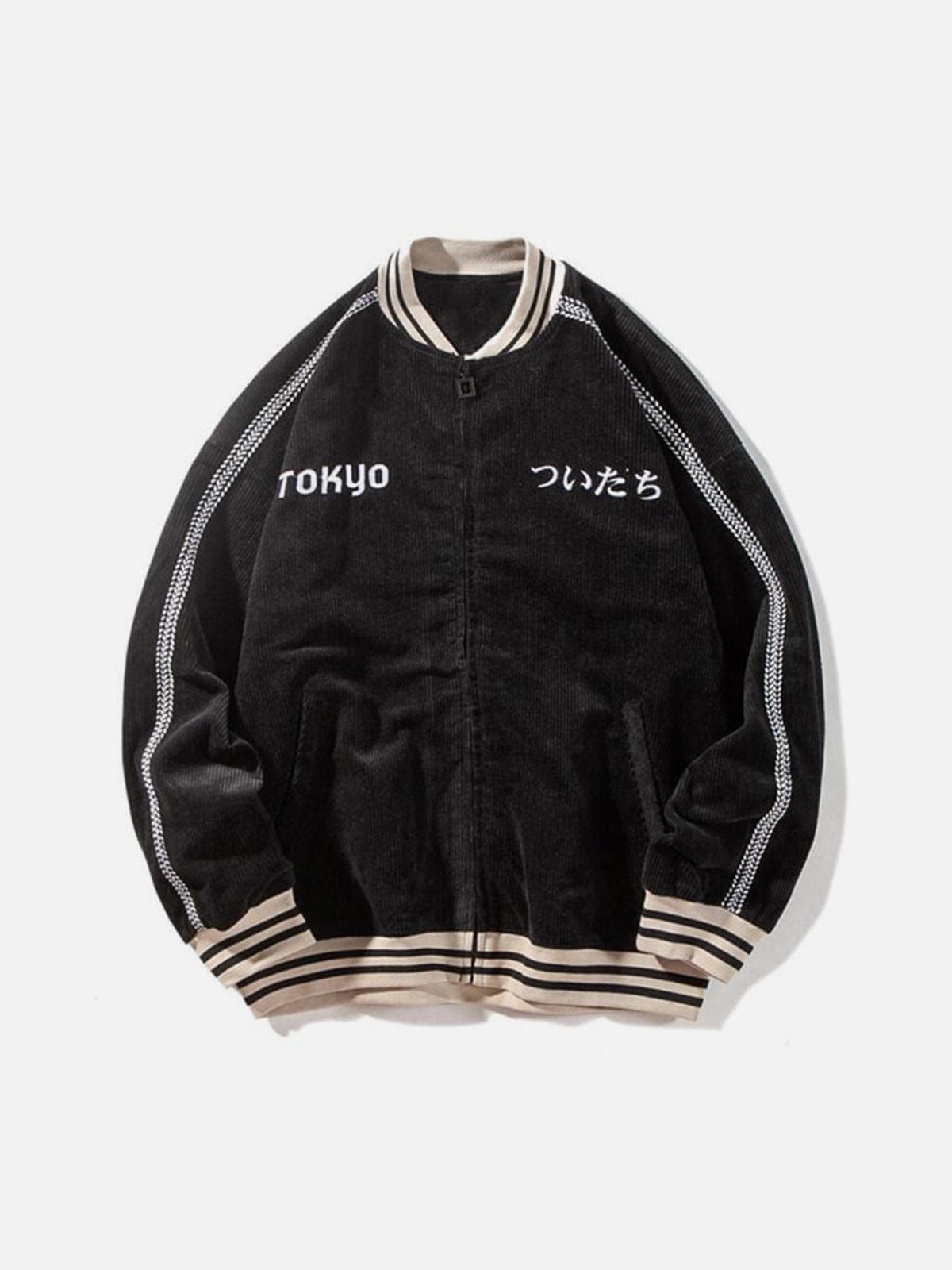 Embroidered Corduroy Jacket sold by Yugen Theory