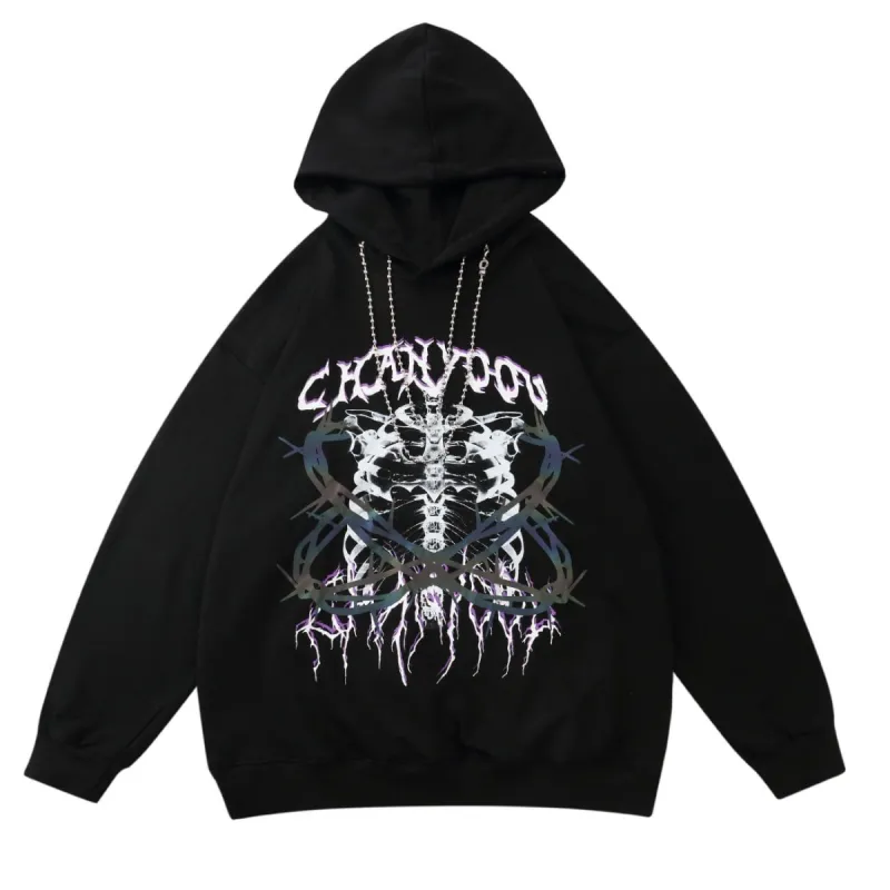 Reflective Thorns Hoodies sold by Yugen Theory