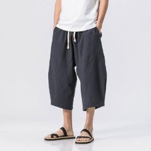 Sekino Cropped Japanese Pants sold by Yugen Theory