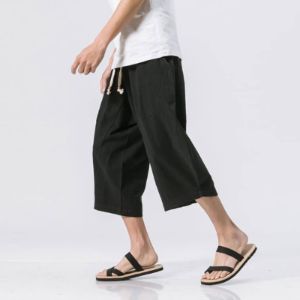 Sekino Cropped Japanese Pants sold by Yugen Theory