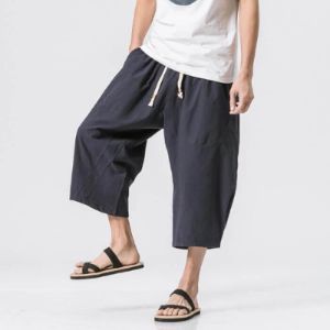 Sekino Cropped Japanese Pants sold by Yugen Theory