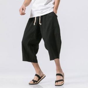 Sekino Cropped Japanese Pants sold by Yugen Theory