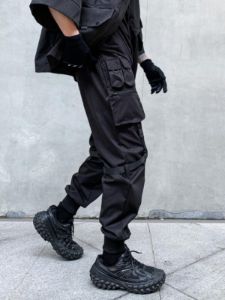 Functional Ribbons Buckle Cargo Pants sold by Yugen Theory