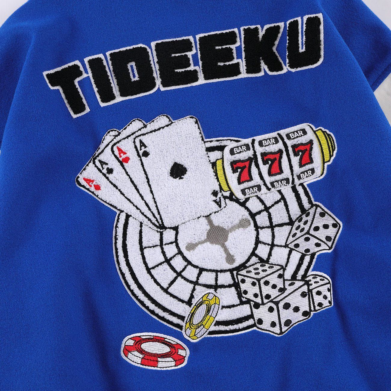 God of Gamblers Varsity Jacket sold by Yugen Theory product image thumbnail 3