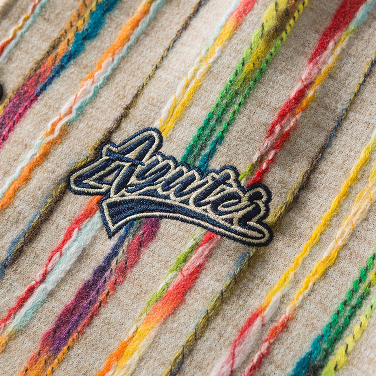 Colorblock Embroidery Varsity Jacket sold by Yugen Theory product image thumbnail 3