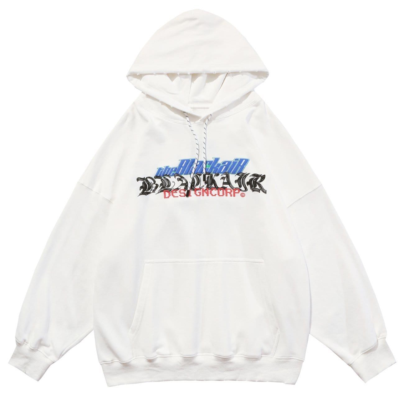 Ripped Spider Embroidery Oversized Washed Hoodie sold by Yugen Theory product image thumbnail 3