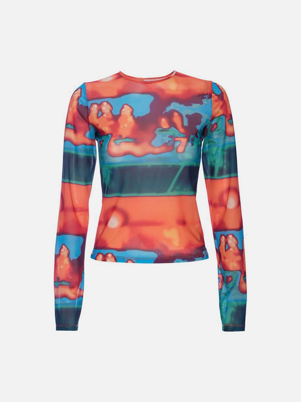 Tie Dye Long Sleeve T Shirt sold by Yugen Theory product image thumbnail 2