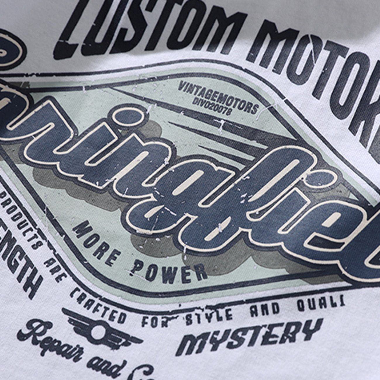 Diamond Letter Graphic T-Shirt sold by Yugen Theory product image thumbnail 5