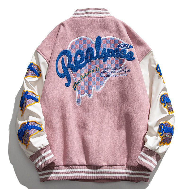Varsity Jacket Melting Heart sold by Yugen Theory product image thumbnail 3
