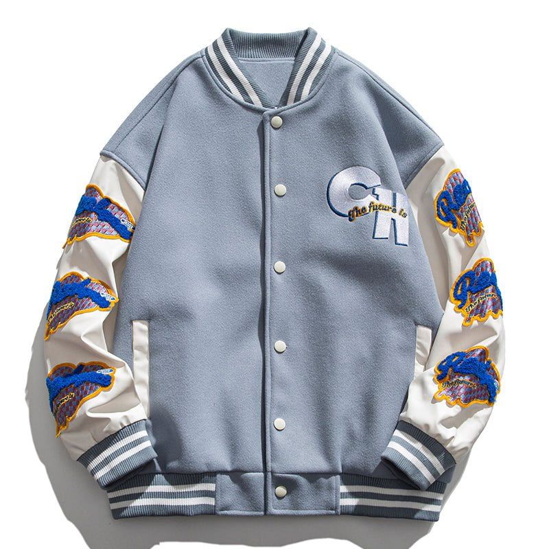 Varsity Jacket Melting Heart sold by Yugen Theory product image thumbnail 4