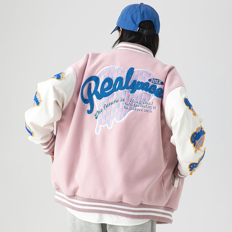 Varsity Jacket Melting Heart sold by Yugen Theory product image thumbnail 5