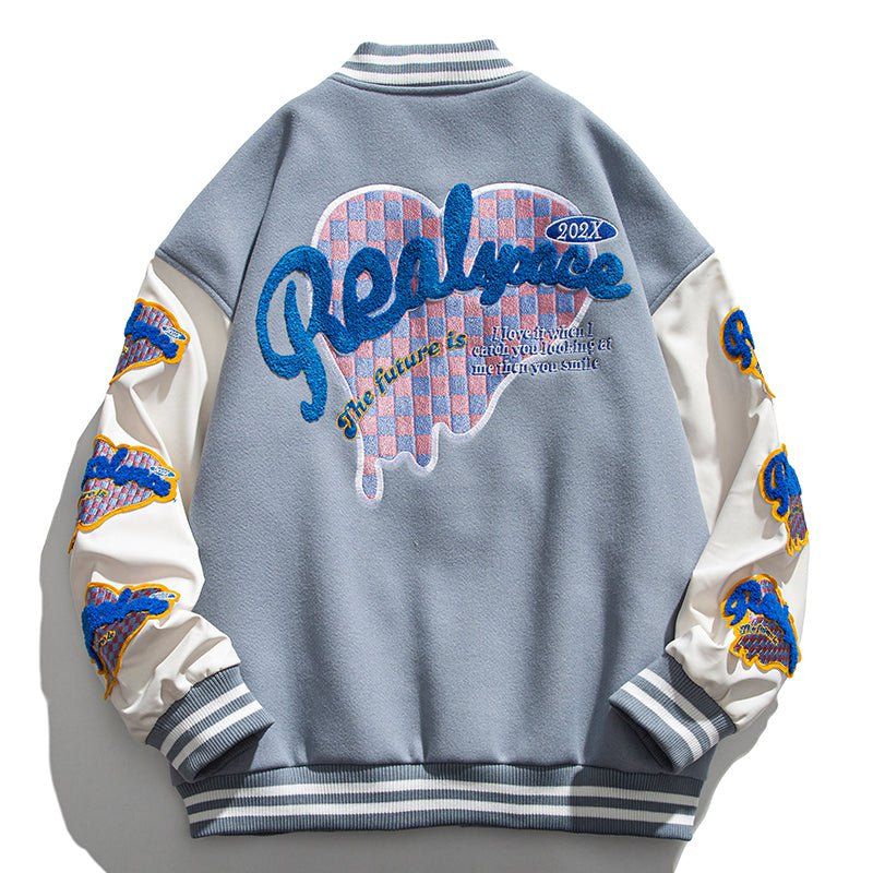 Varsity Jacket Melting Heart sold by Yugen Theory product image thumbnail 2