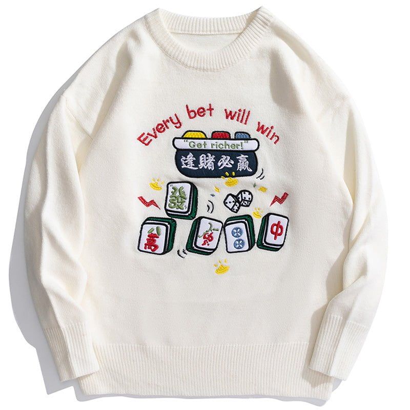 Comfy Sweater Every Bet Will Win sold by Yugen Theory