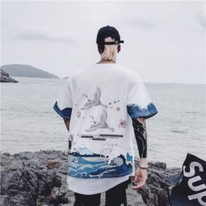 Crane Wave T-Shirt sold by Yugen Theory