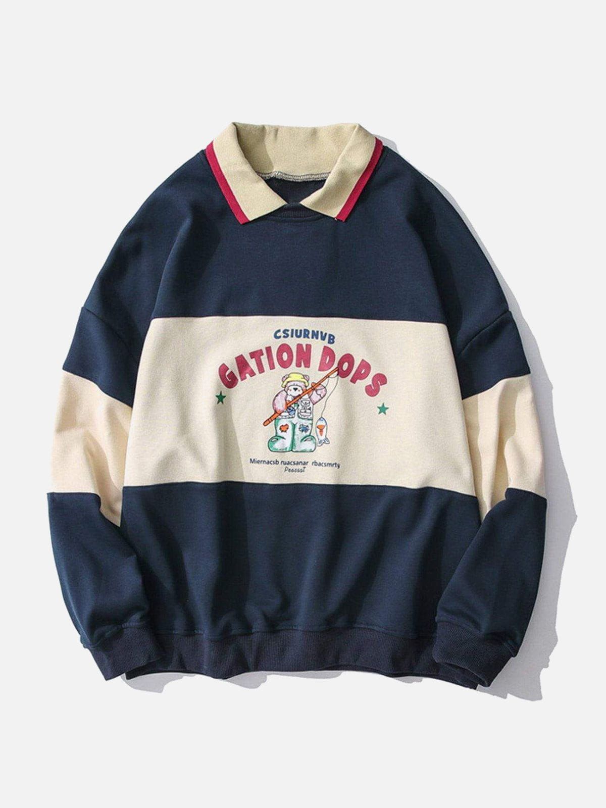 Bear Sweatshirt sold by Yugen Theory product image thumbnail 4