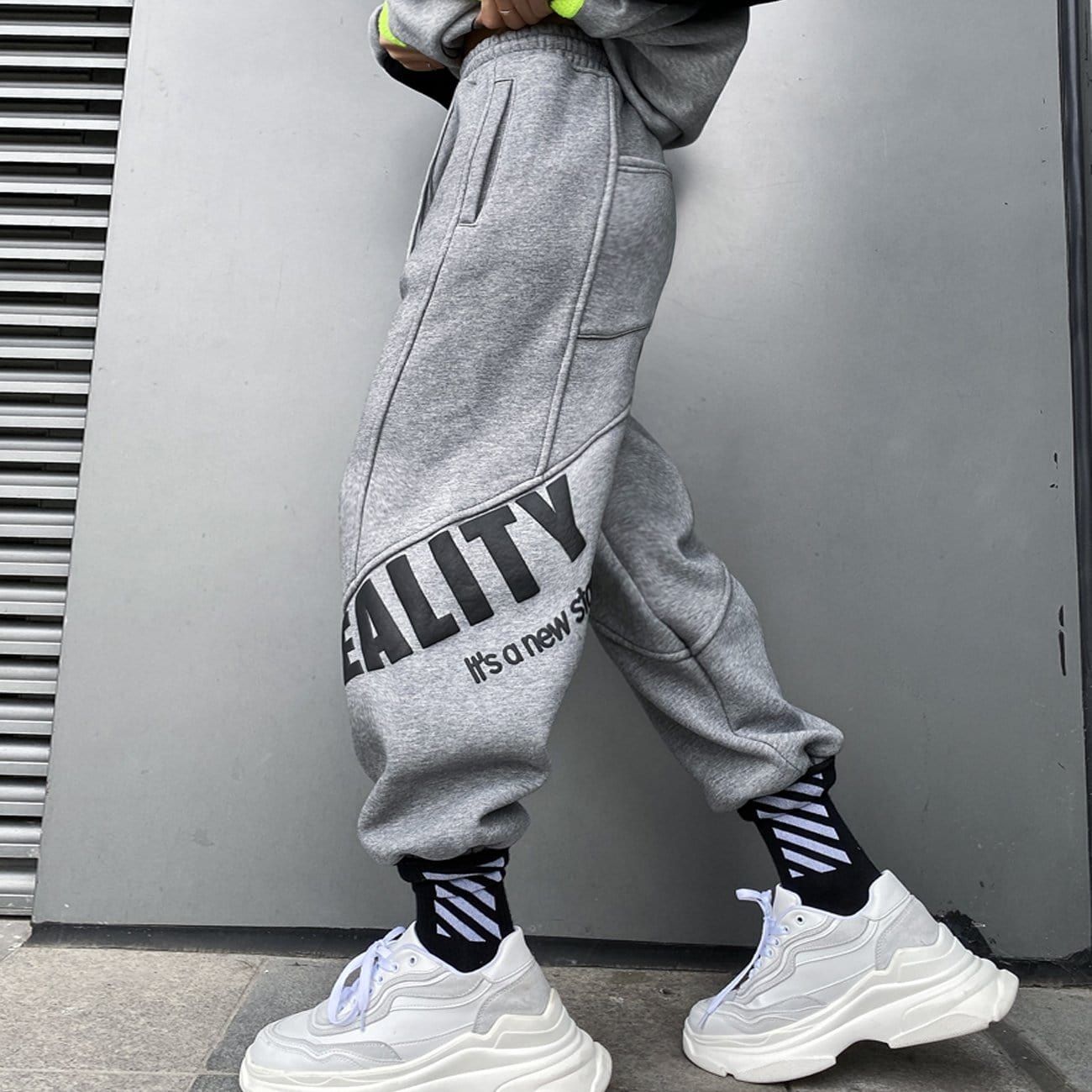 Asymmetry Print Harem Pants sold by Yugen Theory product image thumbnail 5