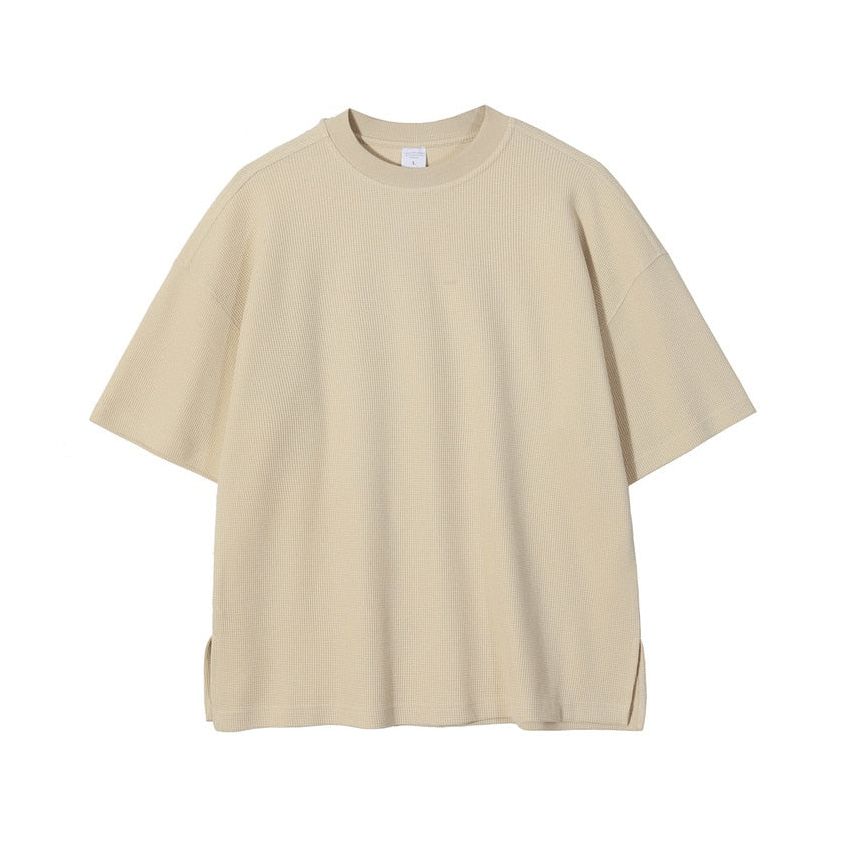 Essential Waffle Knit T-Shirt sold by Yugen Theory product image thumbnail 4