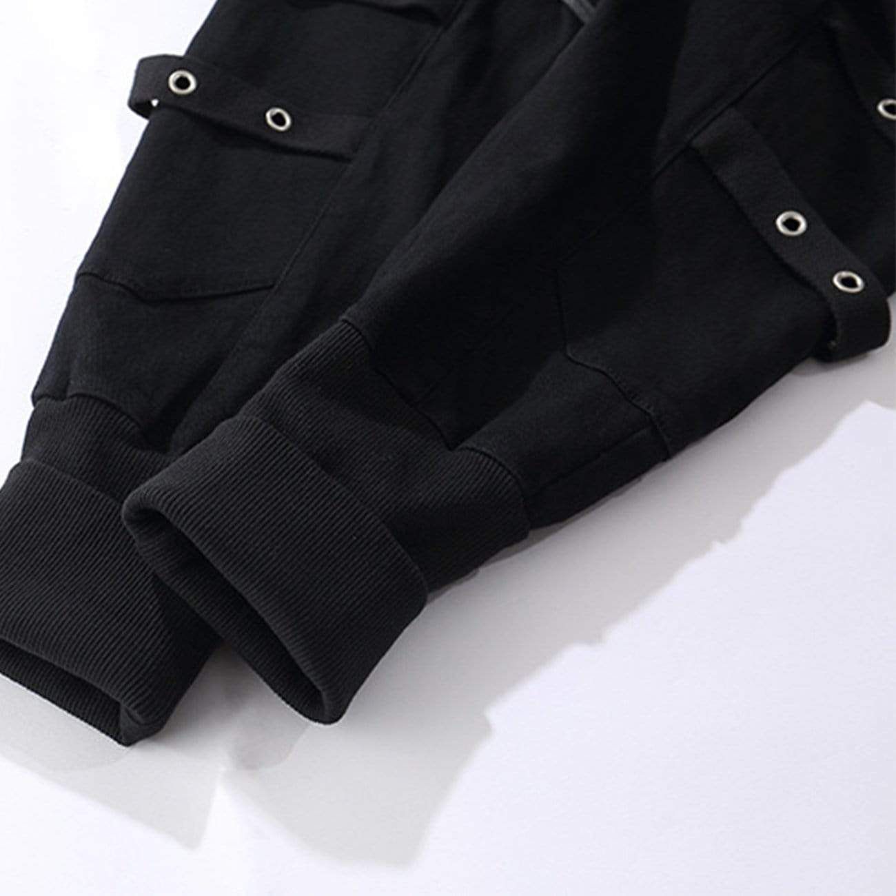 Zipper Multi Pockets Harem Pants sold by Yugen Theory product image thumbnail 4