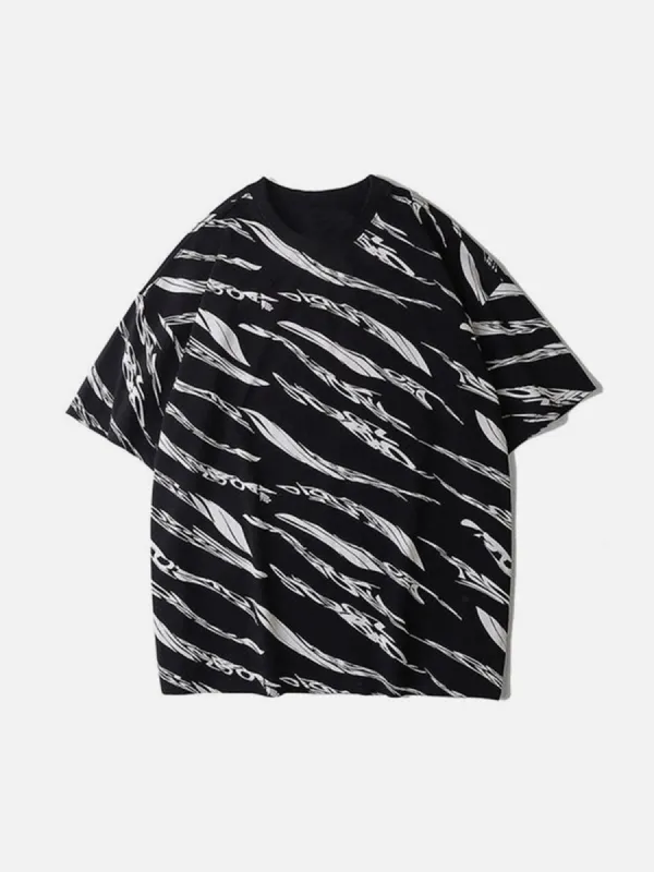 Full Graffiti Cotton T-Shirt sold by Yugen Theory