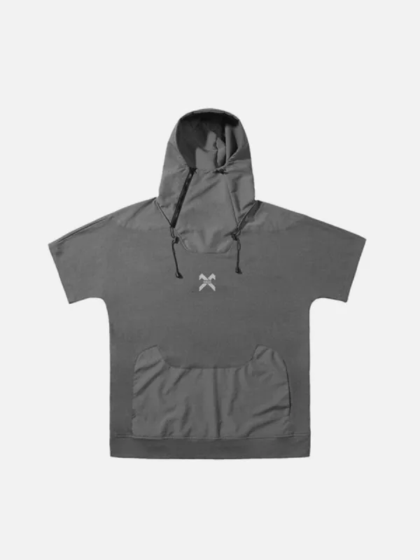 Function Hooded Drawstring T-Shirt sold by Yugen Theory