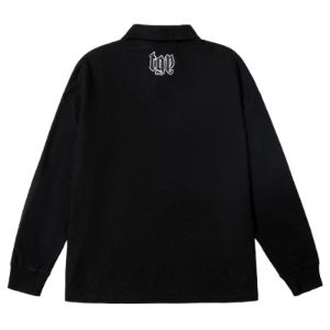 Solid Color Embroidery Sweatshirt sold by Yugen Theory