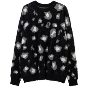 Mohair Knitted Sweater Spotted Texture sold by Yugen Theory