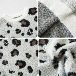 Mohair Knitted Sweater Spotted Texture sold by Yugen Theory