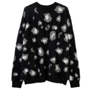 Mohair Knitted Sweater Spotted Texture sold by Yugen Theory