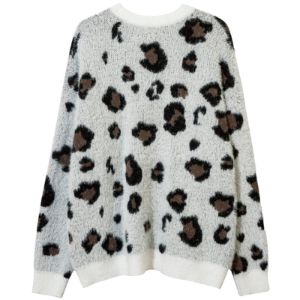 Mohair Knitted Sweater Spotted Texture sold by Yugen Theory