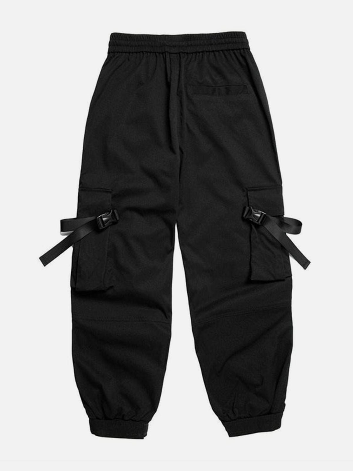 Ribbons Pockets Function Cargo Pants sold by Yugen Theory product image thumbnail 2