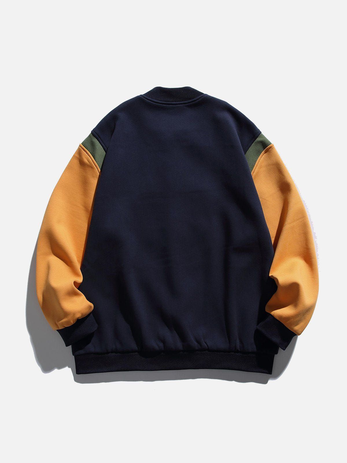 Vintage Colorblock Varsity Jacket sold by Yugen Theory product image thumbnail 2