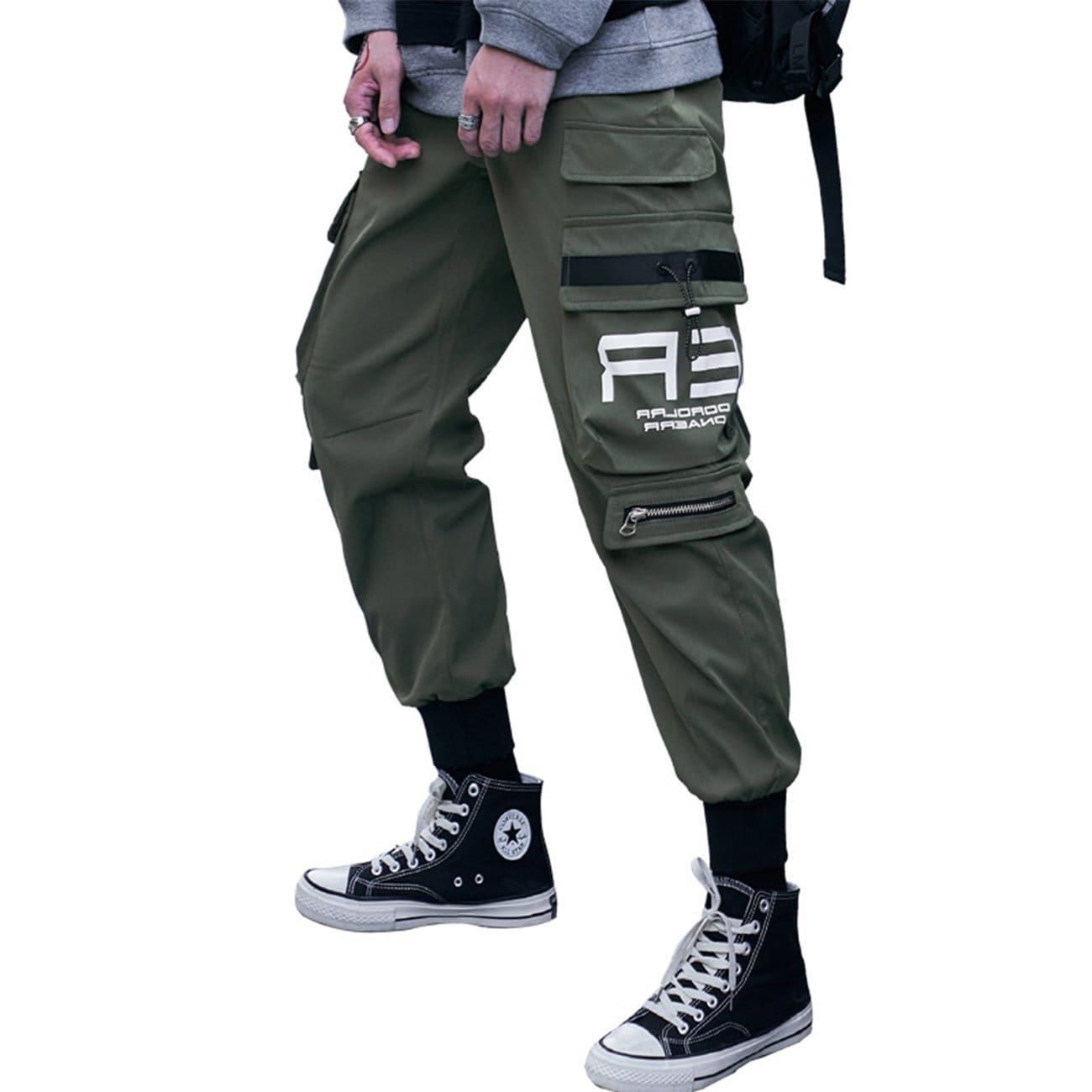 Function Elastic Zipper Pockets Cargo Pants sold by Yugen Theory