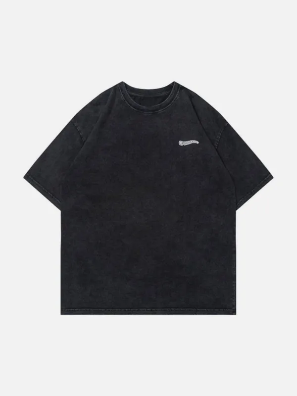 Circle Letters T-Shirt sold by Yugen Theory