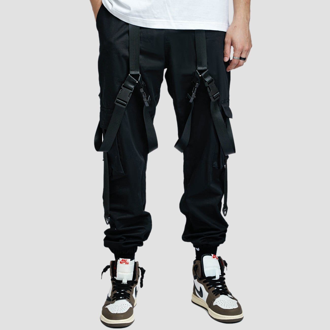 Combat Techwear Ribbons Buckle Cargo Pants sold by Yugen Theory product image thumbnail 2