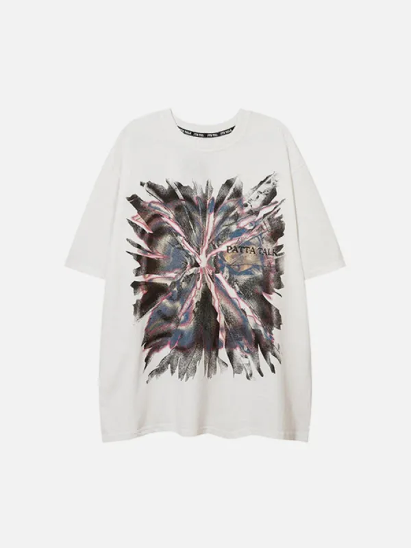 Leaf Letters Graphic T-Shirt sold by Yugen Theory