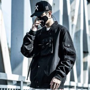 Zero Techwear Bomber Jacket sold by Yugen Theory