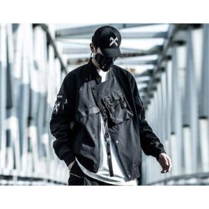 Zero Techwear Bomber Jacket sold by Yugen Theory