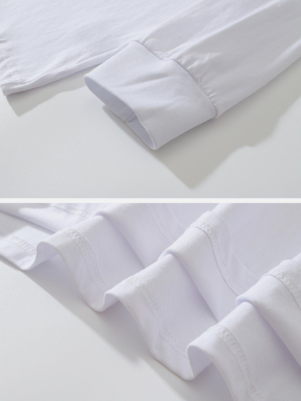 Black Silhouettes Print Sweatshirt sold by Yugen Theory product image thumbnail 4