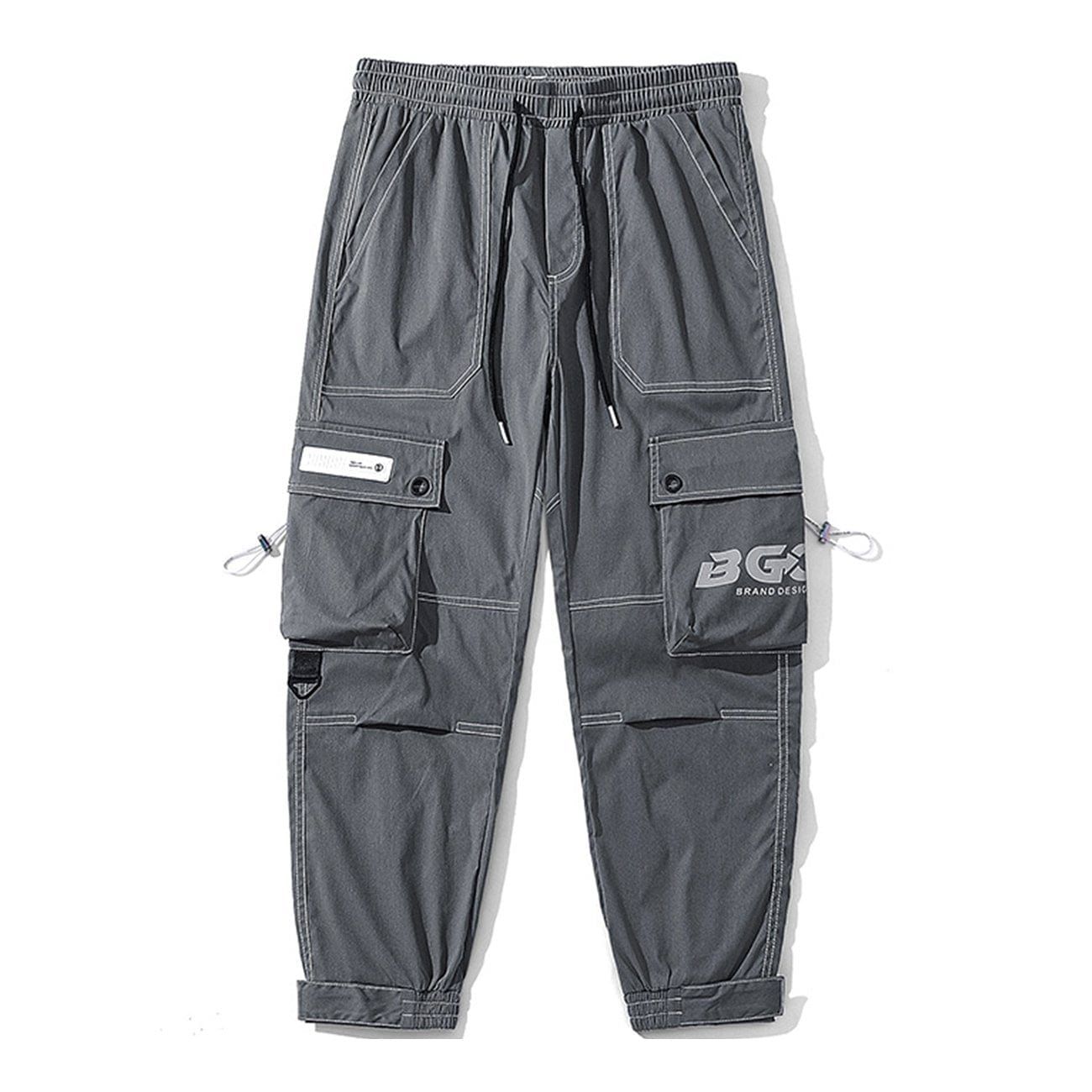 Open Thread Drawstring Pocket Cargo Pants sold by Yugen Theory product image thumbnail 4