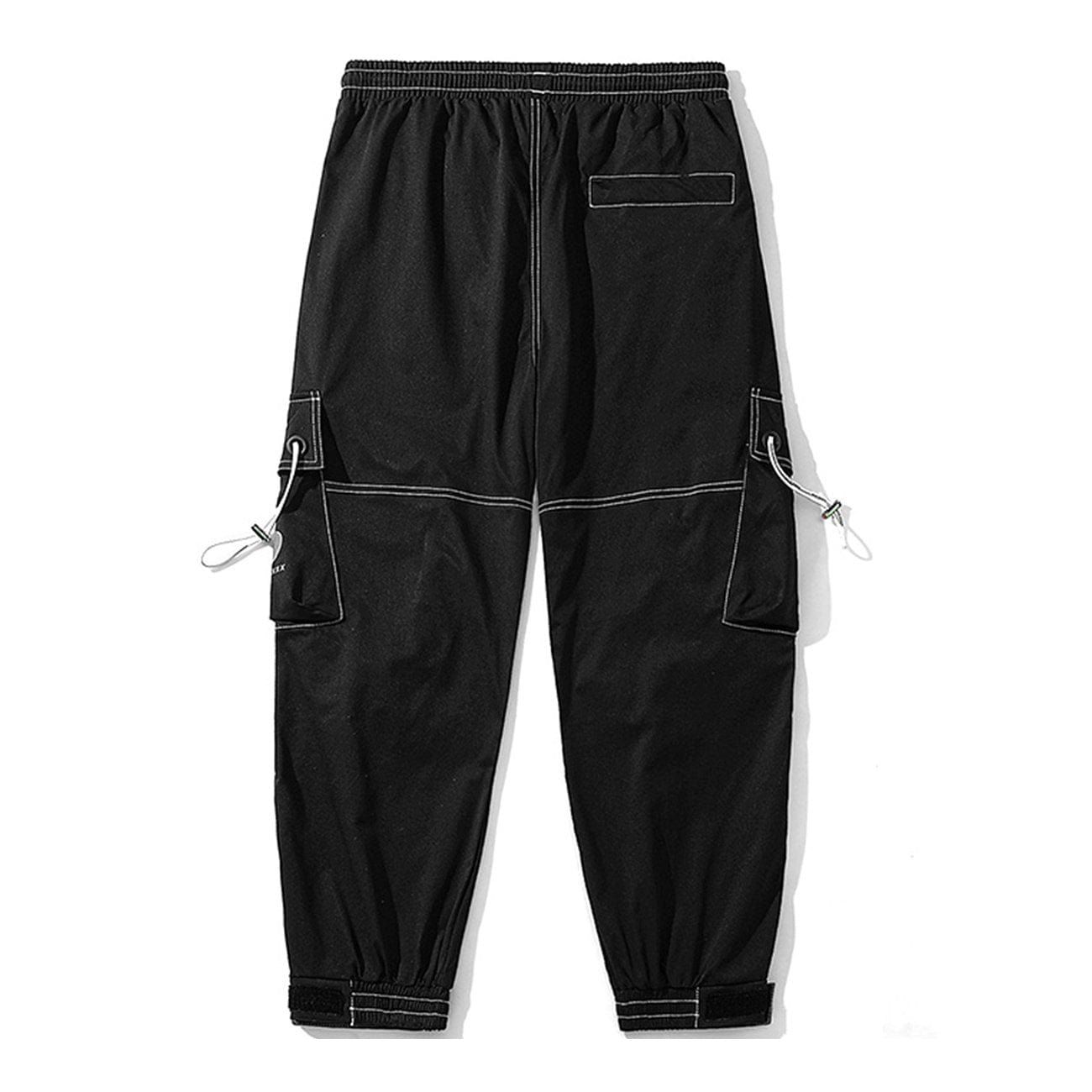 Open Thread Drawstring Pocket Cargo Pants sold by Yugen Theory product image thumbnail 3