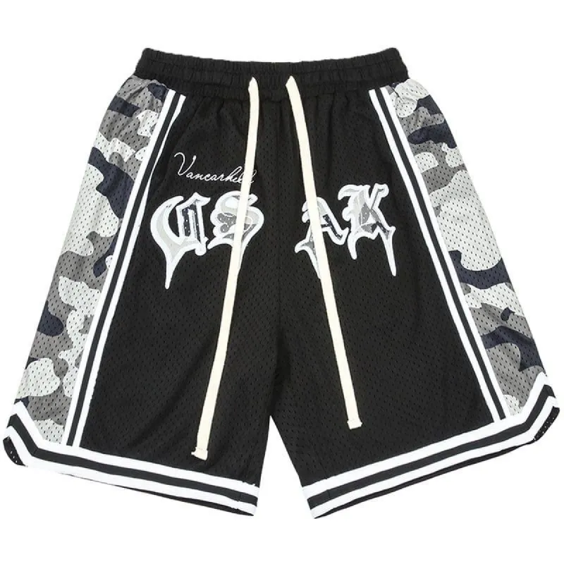 Basketball Mesh Shorts Camo sold by Yugen Theory