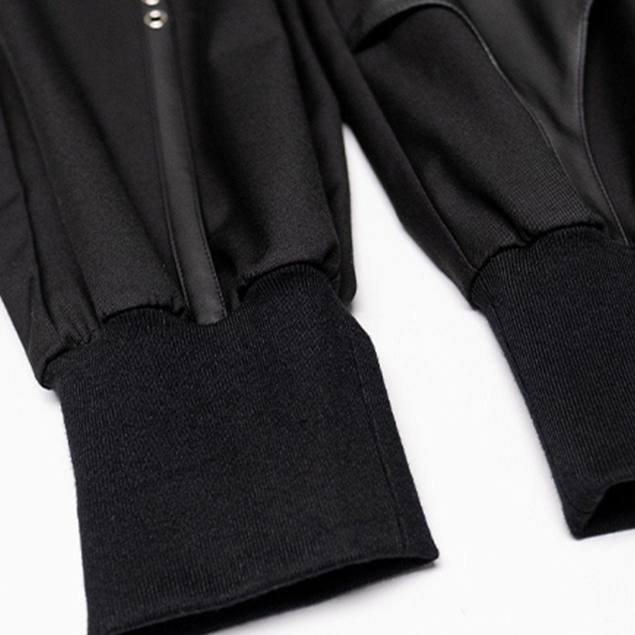 Personality Patchwork PU Pants sold by Yugen Theory product image thumbnail 4